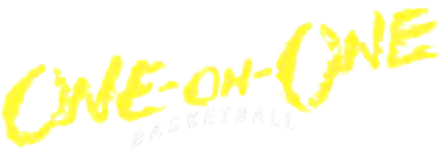 One-on-One Basketball logo for Atari 7800